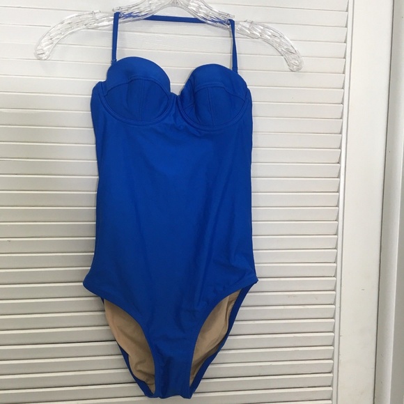 J. Crew Balconette One Piece Underwire Swimsuit - Picture 2 of 8